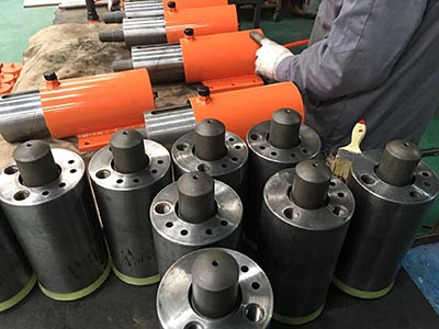 spare cylinder for lining vibrator machine for medium-frequency furnace, induction furnace