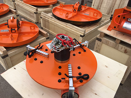 Side Lining Vibrator Machine with 6 Hammer Heads used for medium-frequency furnace, induction furnace